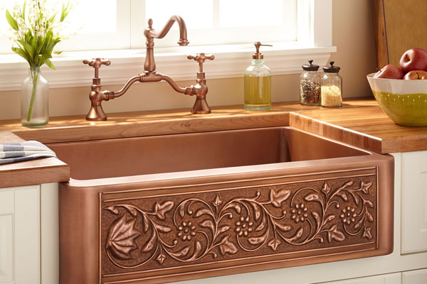 سینک ظرفشویی مسی